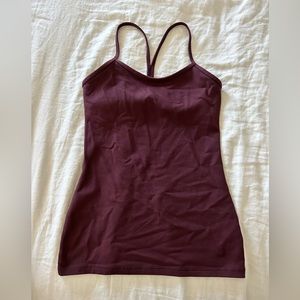 lululemon power y tank